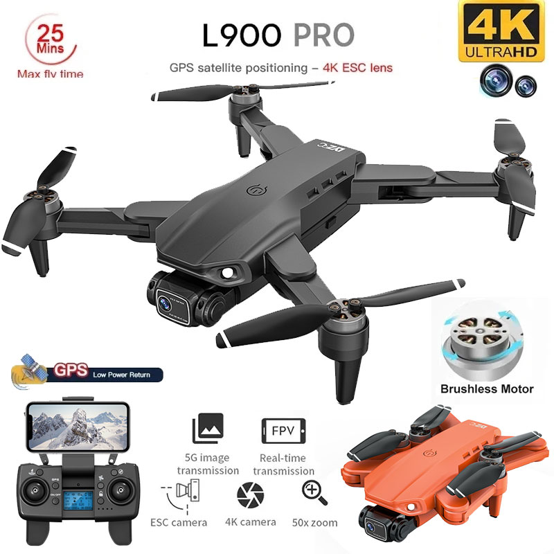 Drone Camera Professional - L900 Pro GPS Drone 4K profesional
