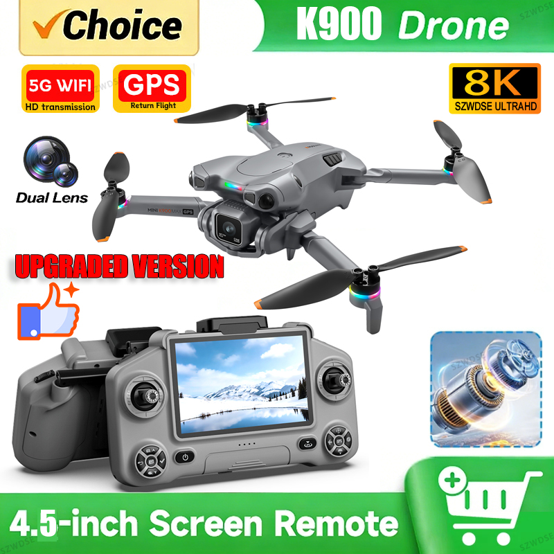 Drone Camera Night Vision - Nuevo Dron GPS K900 MAX con