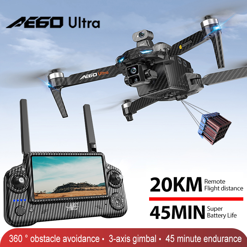 Drone Camera 4K - AE60 GPS Drone profesional 8K cámara