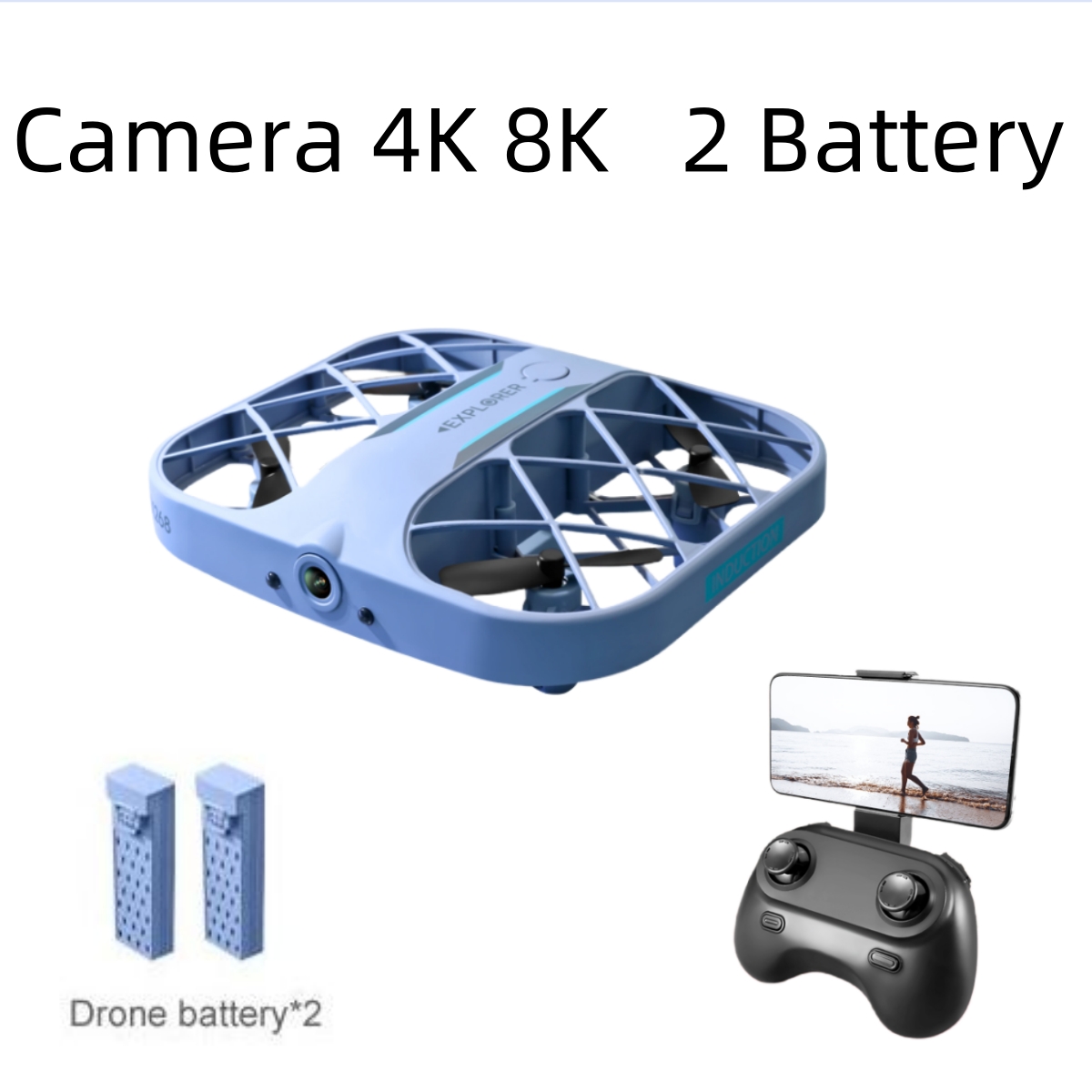 Drone Camera Night Vision - Dron JJRC H107 FPV RC con