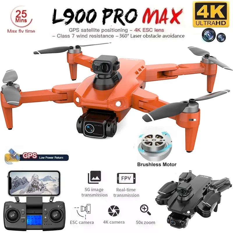 L900 Pro MAX GPS Drone 4K Prof - Drone Camera Professional reseña y precio