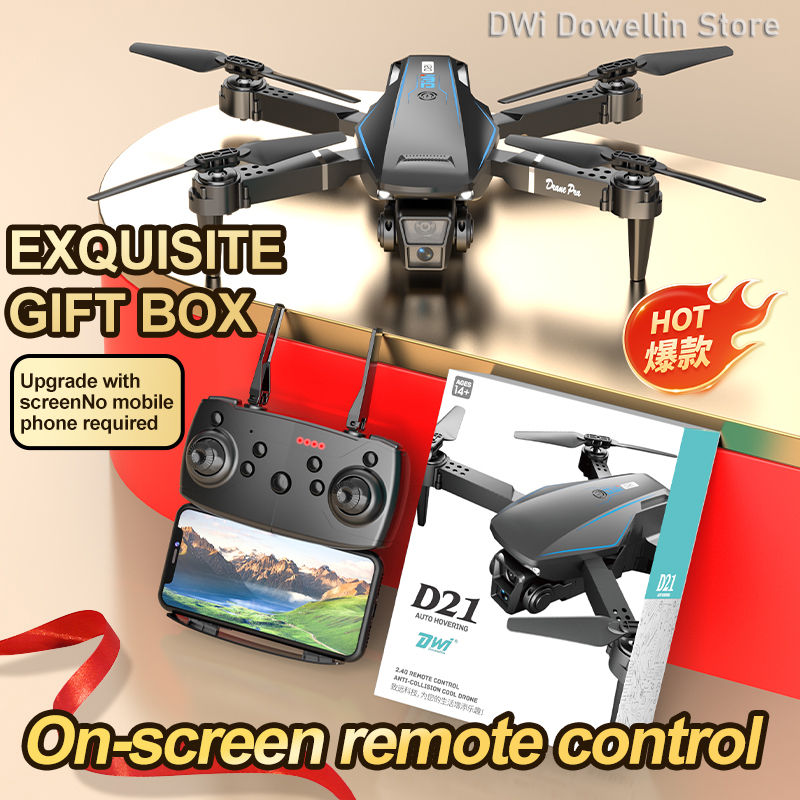 Dron profesional DWI D21 4K gr - Drone Camera Professional reseña y precio