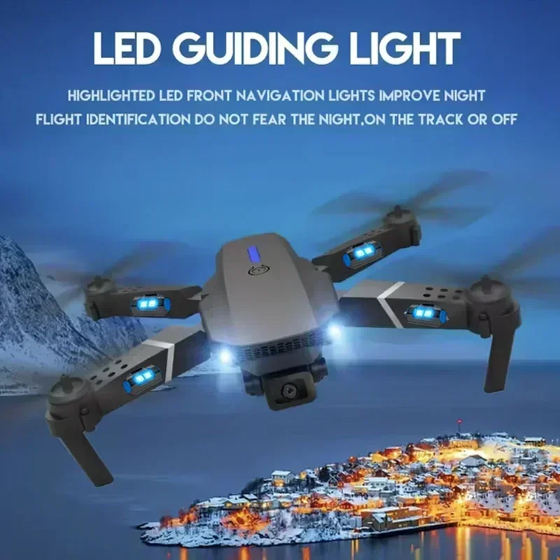E88 Pro WIFI FPV Drone gran an - Drone Camera Mount reseña y precio