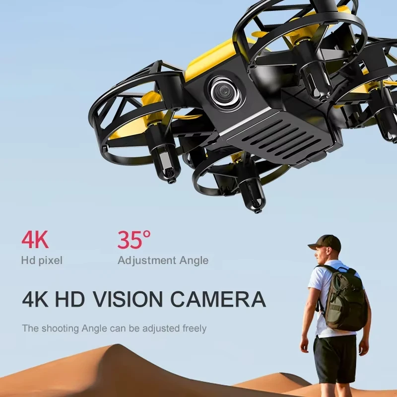 Mini Dron D12 4k Profesional c - Drone Camera Mount reseña y precio