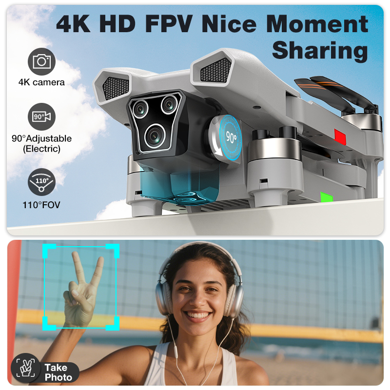 NUEVO Dron L017 Pro con Motor  - Drone Camera Professional reseña y precio